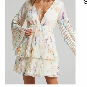 Viviana Dress in Watercolor Floral